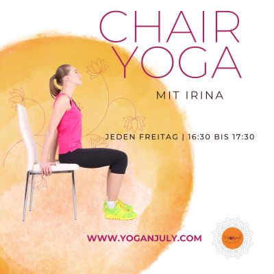 Stuhl-Yoga für mehr Wohlbefinden